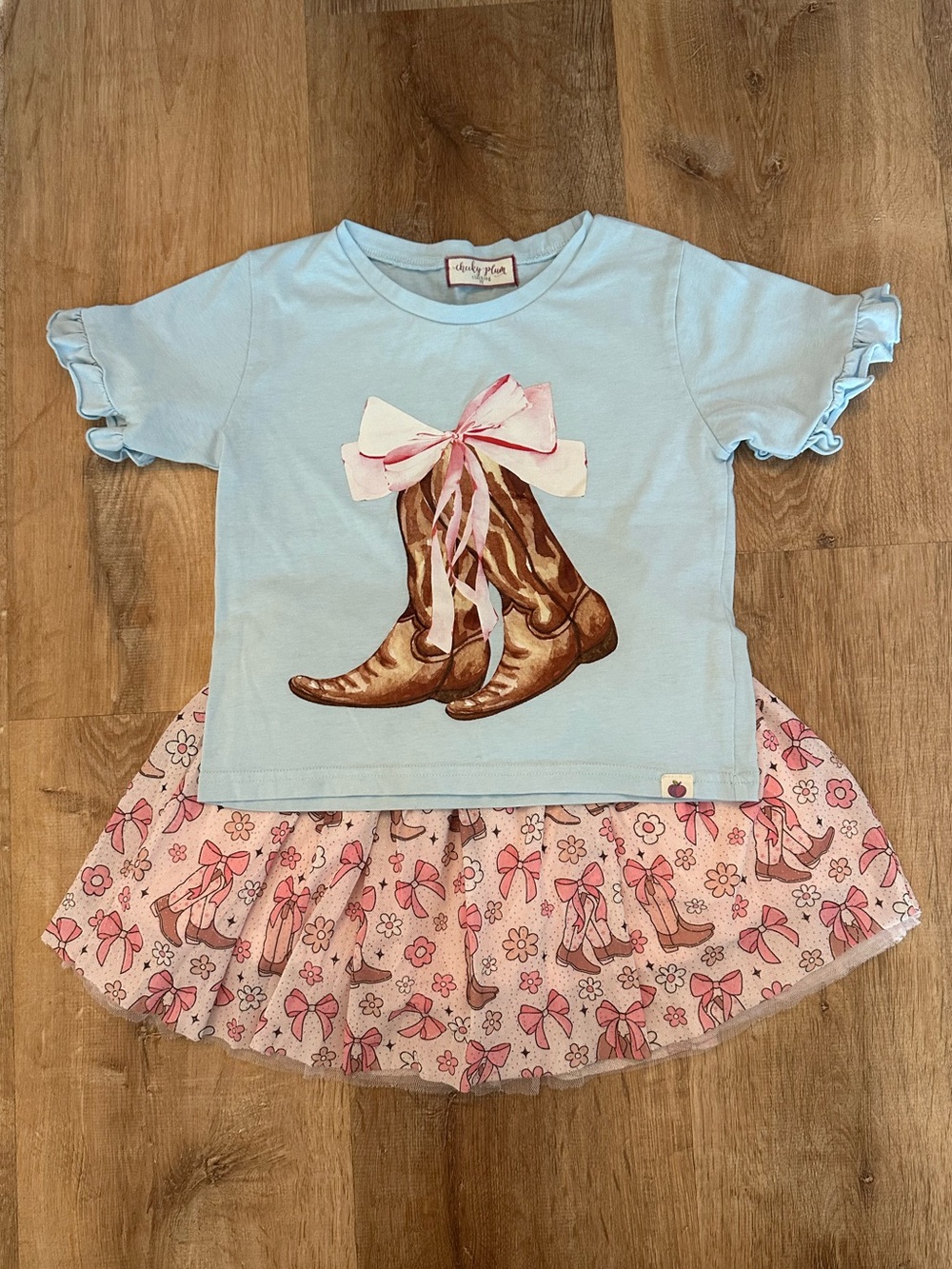 Cheeky Plum Cowgirl Set